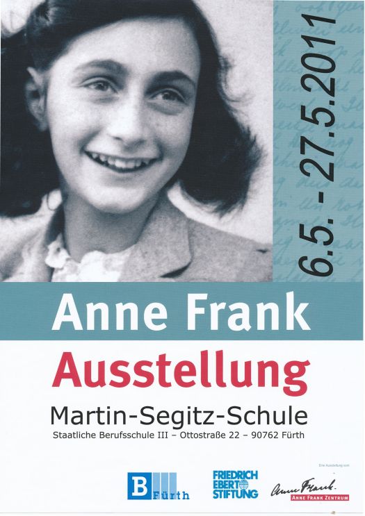 Anne Frank Ausstellung an der Martin-Segitz-Schule
